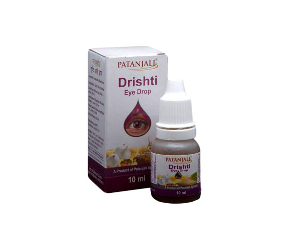 Дришти (Eye drop Drishti), лечение болезней глаз, Patanjali, 10 мл.