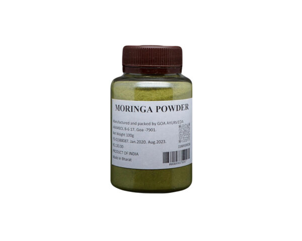 Моринга чурна (Moringa powder), Goa auyrveda, 100 гр.
