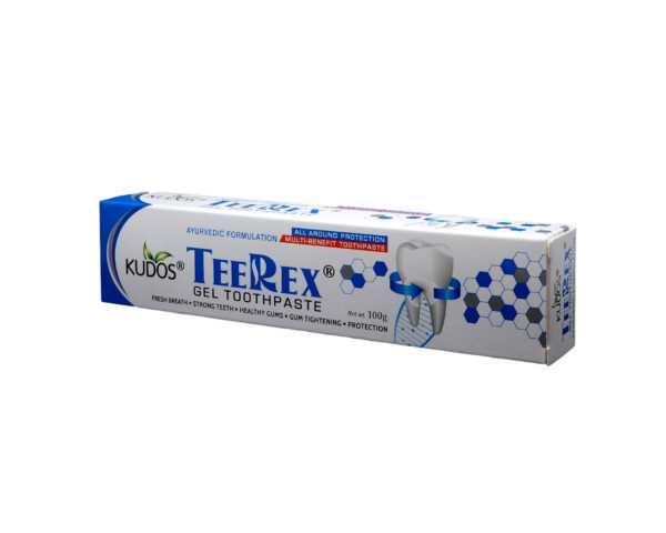 Зубная паста Тирекс-гель (Teerex Gel Toothpaste), Kudos, 100 гр