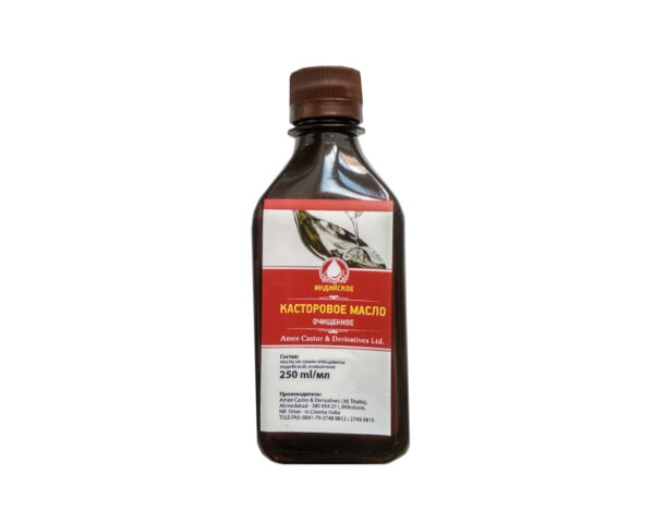Касторовое масло очищенное (Castor Oil), Amee Castor, 250 мл.