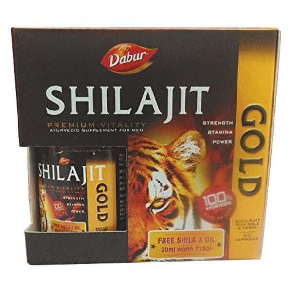 shilajit gold and oil dabur