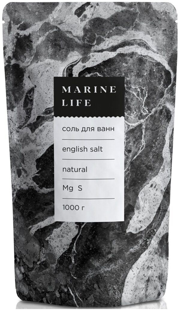 anglijskaya sol dlya vann english salt marine life 1 kg