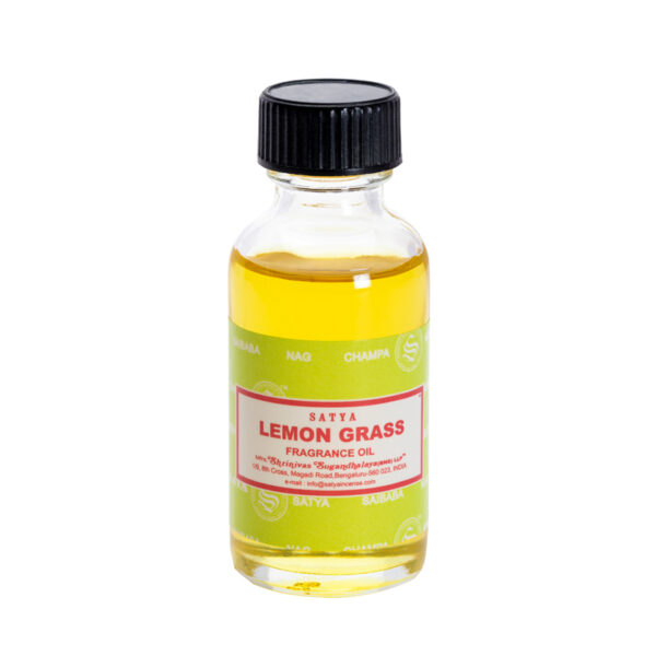 aromamaslo lemongrass satya frankincense perfumed fragrance oil 30 ml