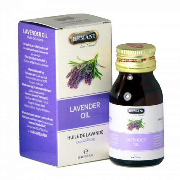 lavandovoe maslo 30ml hemani lavender oil