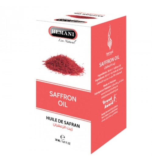 maslo shafrana 30ml hemani saffron oil