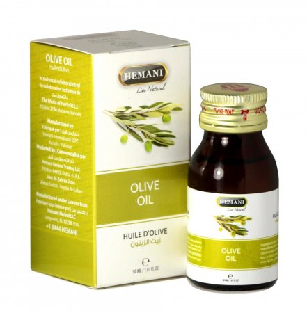 olivkovoe maslo 30 ml hemani olive oil