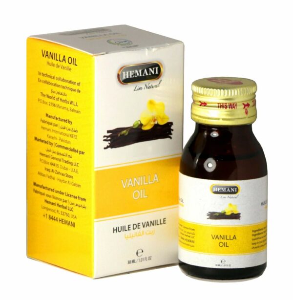 vanilla oil hemani vanili maslo hemani 30 ml