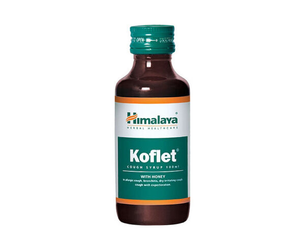 Кофлет сироп без сахара (Koflet Syrup SF) Himalaya, 100 мл