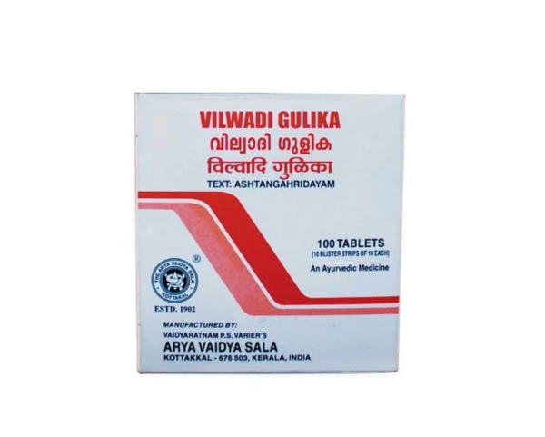 Вильвади гулика (Vilwadi Gulika), Kottakkal, 100 таб.