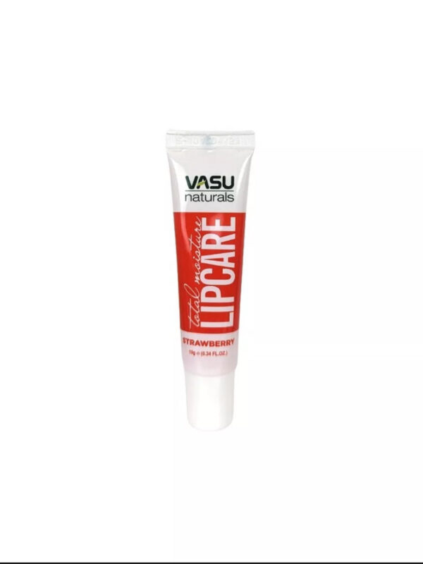 Увлажняющий бальзам для губ с клубникой, Васу, Lip care, Vasu, 10 г