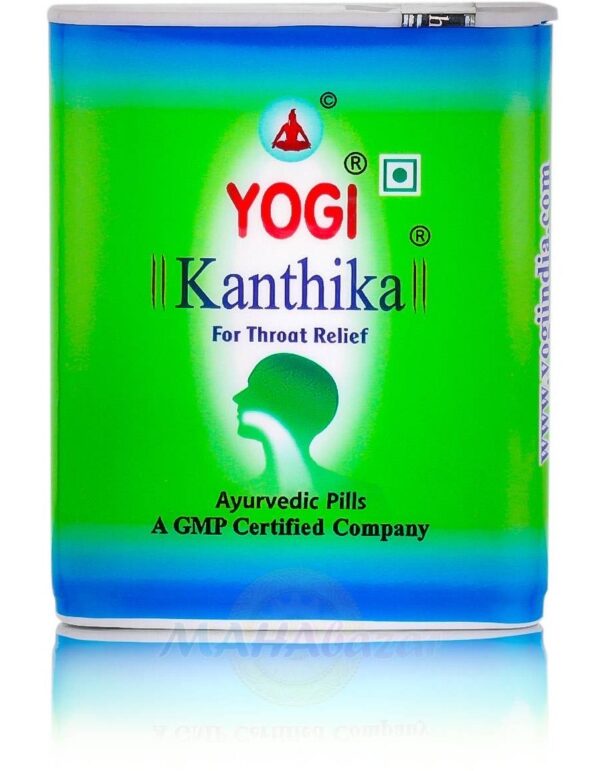 Йоги Кантика драже для лечения горла (Yogi Kanthika Yogi Ayurvedic) 140 шт