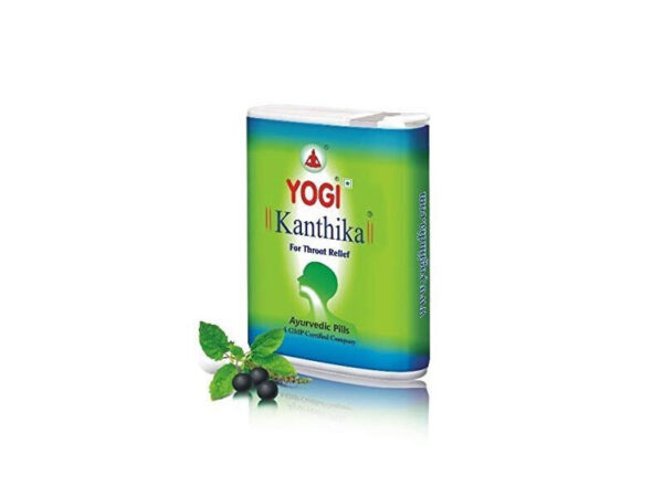 Йоги Кантика драже для лечения горла (Yogi Kanthika Yogi Ayurvedic) 70 шт