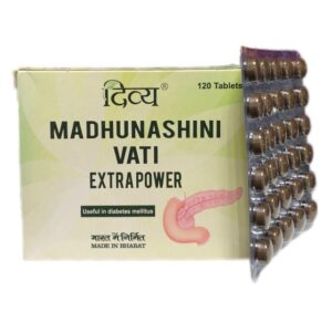 Мадхунашини Вати (Madhunashini Vati Extra Power Divya) 120 таблеток