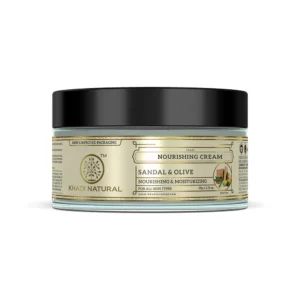 Крем для лица Сандал и Олива Кхади (Sandal & Olive Face Nourishing CreamKhadi) 50 г - увлажняющий
