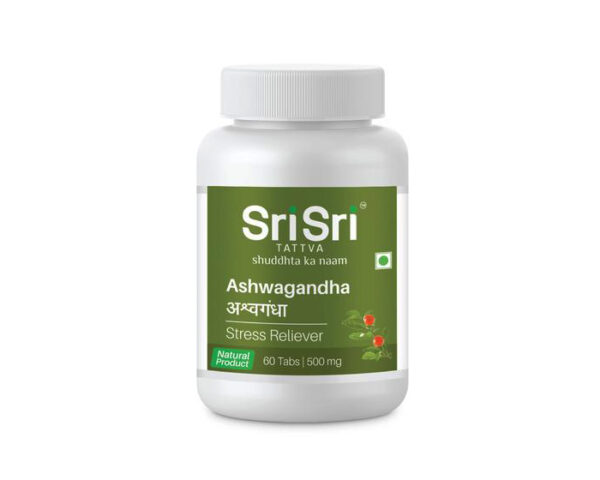 Ашвагандха (Ashwagandha), Sri Sri, 60 таб.