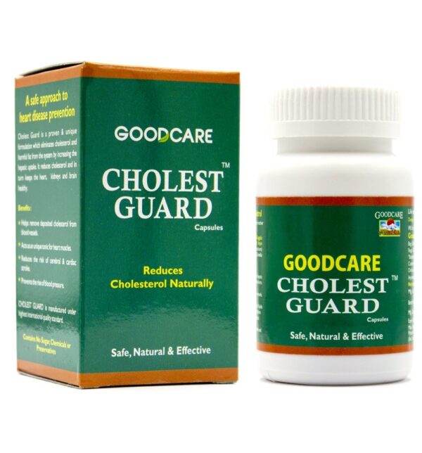 Холест Гард Cholest Guard Goodcare Байданахт (Baidyanath) — для снижения холестерина, 60 капс