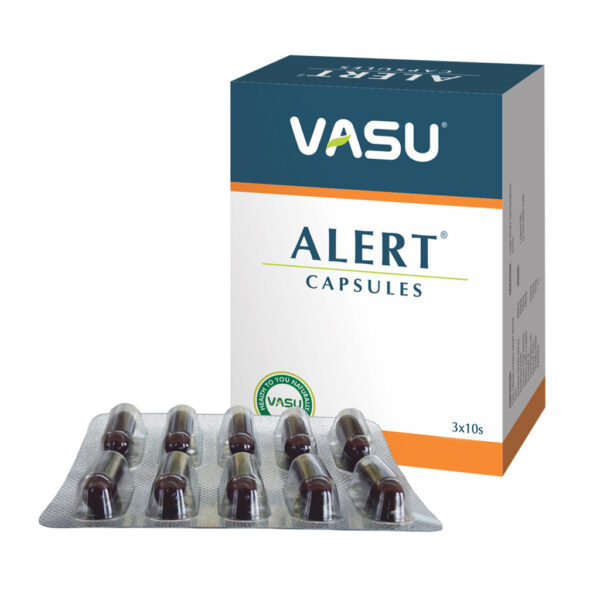 Алерт Васу (ALERT Capsules Vasu) натуральное средство от стресса), 30 капс.