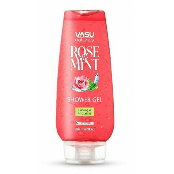 Васу Гель для душа Роза и Мята, Vasu, 250г