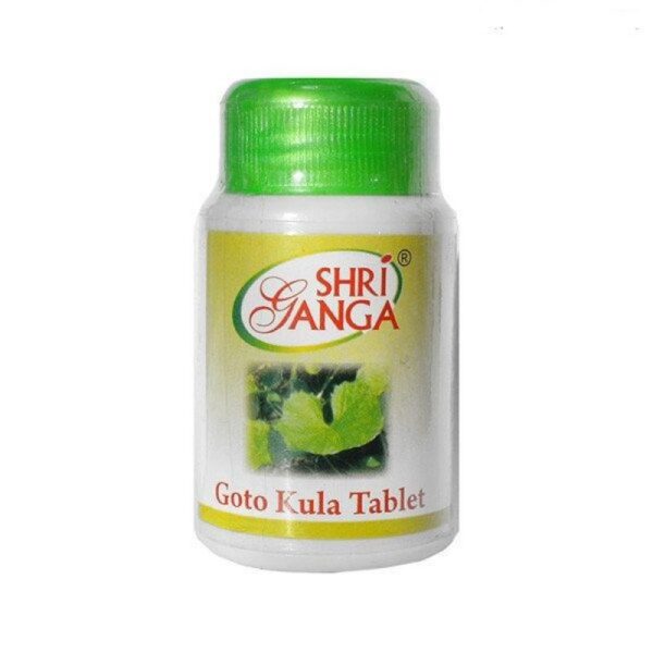 Готу кола или Гото кула (Goto Kula Tablet), Shri Ganga, 100 таб.