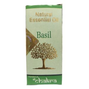 Эфирное масло Базилик Shri Chakra 10 мл — натуральное эфирное масло
