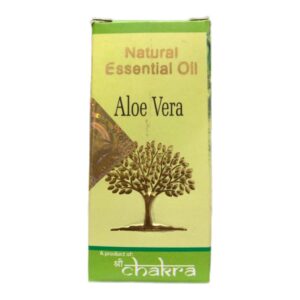 Эфирное масло алоэ вера 10 мл Shri Chakra для кожи, увлажнения и заживления