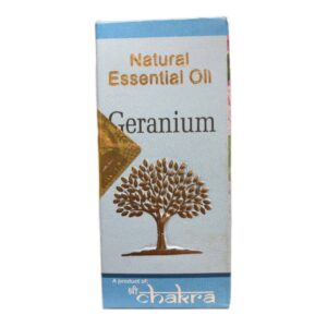Эфирное масло ГЕРАНЬ (Natural Essential Oil GERANIUM Shri Chakra) 10 мл
