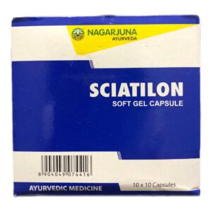Скиатилон Нагарджуна (SCIATILON Soft Gel Capsule Nagarjuna) 100 капс - от остеохондроза, радикулита, болей в спине