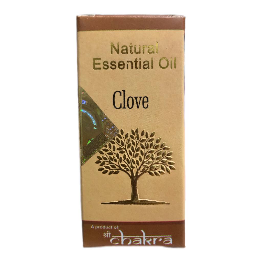 Эфирное масло ГВОЗДИКА (Natural Essential Oil CLOVE Shri Chakra) 10 мл 1 Эфирное масло ГВОЗДИКА (Natural Essential Oil CLOVE Shri Chakra) 10 мл