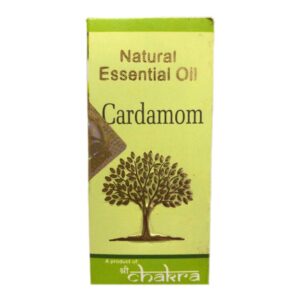 Эфирное масло КАРДАМОН (Natural Essential Oil CARDAMOM Shri Chakra) 10 мл