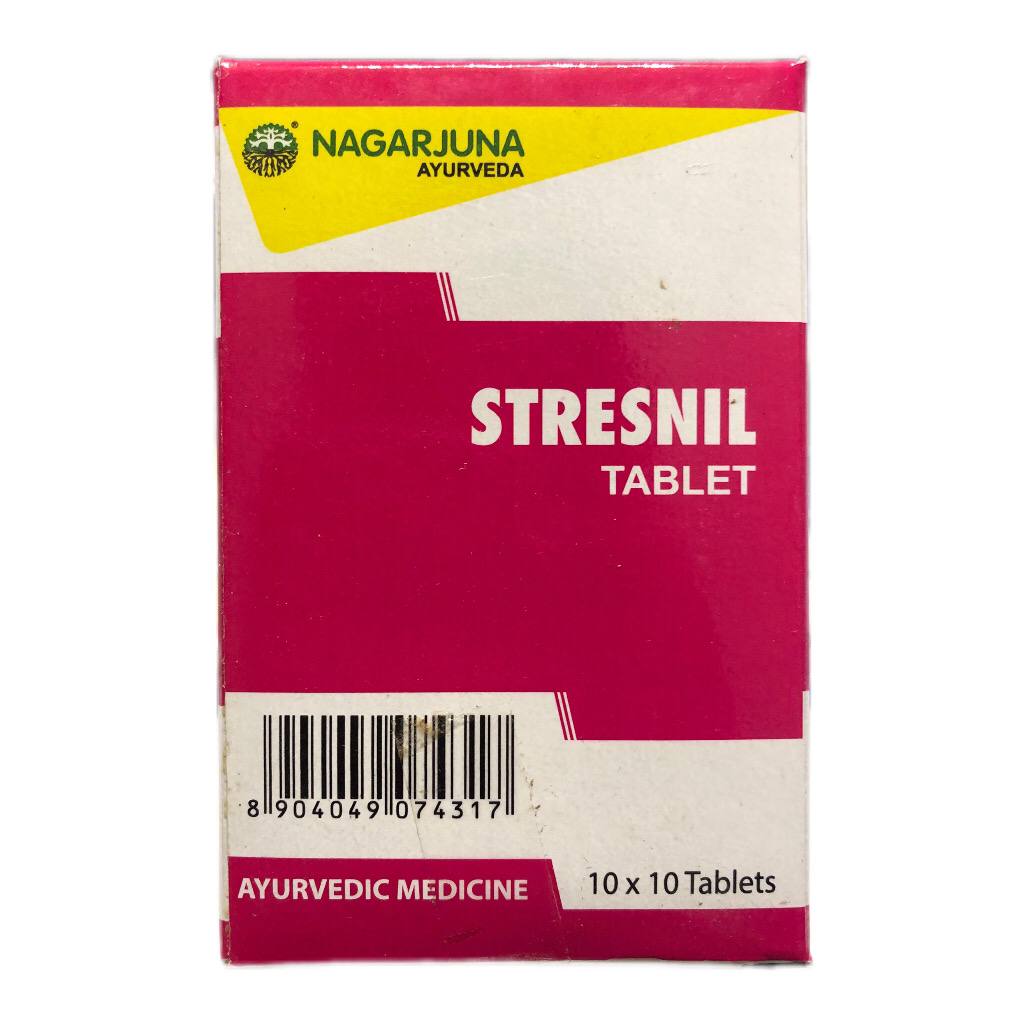 Стреснил (Stresnil Nagarjuna) 100 таб 1 Стреснил (Stresnil Nagarjuna) 100 таб