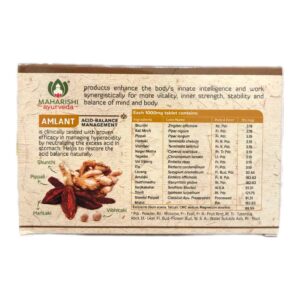 Amlant Maharishi Ayurveda состав