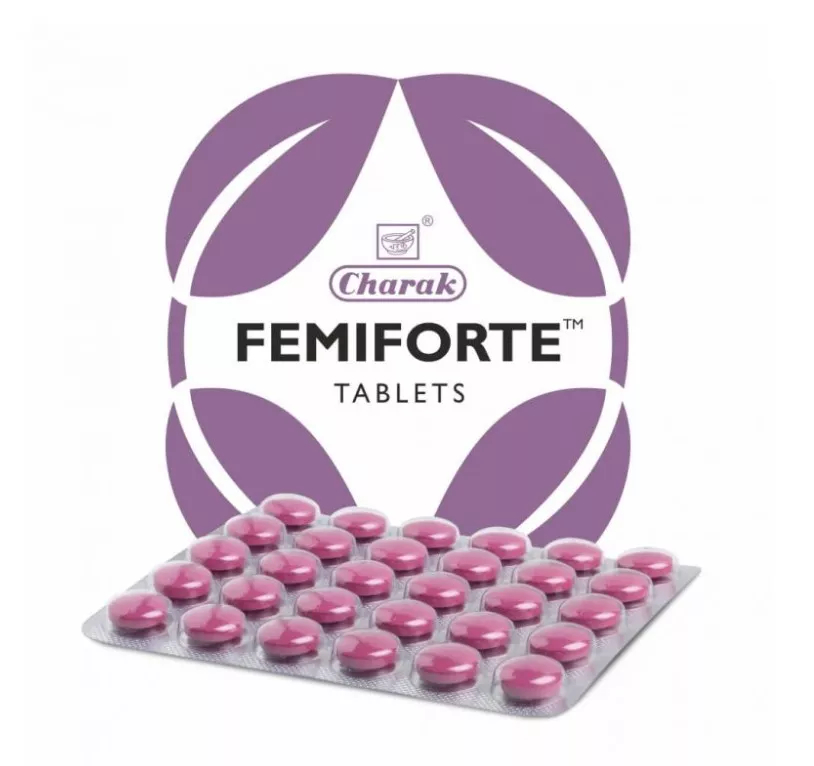 Фемифорте (Femiforte Tablets), Charak, 30 таб. 1 Фемифорте (Femiforte Tablets), Charak, 30 таб.