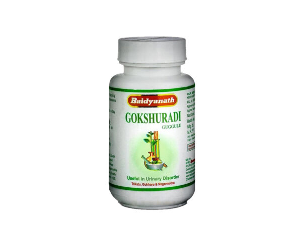 Гокшуради гуггул (Gokshuradi guggulu), Baidyanath, 80 таб.