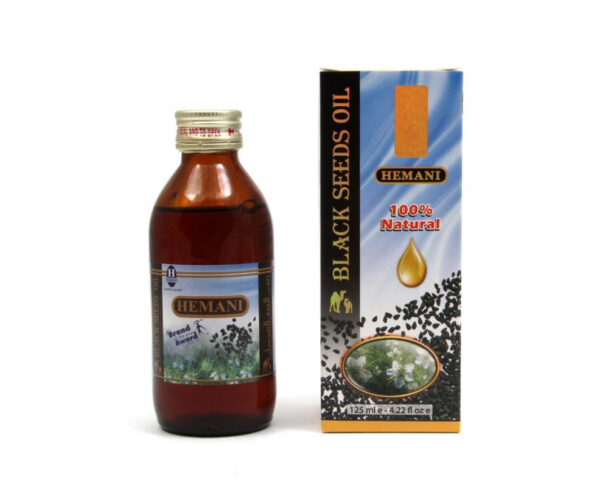 Масло черного тмина натуральное (Black Seeds Oil), Hemani, 125 мл.