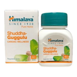 Шуддха Гуггул Himalaya Shuddha Guggulu 60 таблеток аюрведа для обмена веществ и суставов