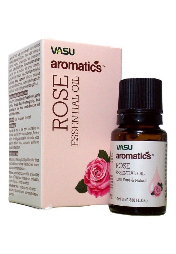 Эфирное масло РОЗА (ROSE Essential Oil Vasu),10мл
