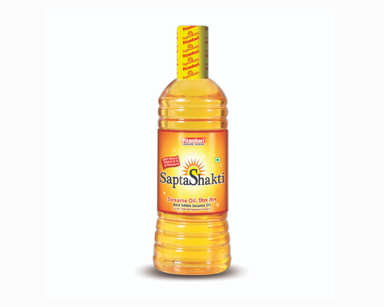 Кунжутное масло Сапта Шакти (Sapta Shakti Sesame Oil), Pitambari, 500 мл 1 Кунжутное масло Сапта Шакти (Sapta Shakti Sesame Oil), Pitambari, 500 мл