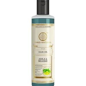 Масло для волос Амла и Брахми Кхади 210 мл