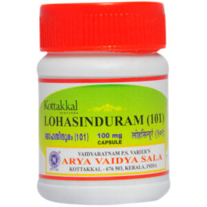 Лохасиндурам 101 капсулы — аюрведическое железосодержащее средство для анемии, иммунитета, здоровья крови