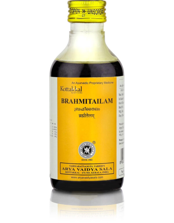 Брамитаилам (Brahmitailam), Kottakkal, 200 мл
