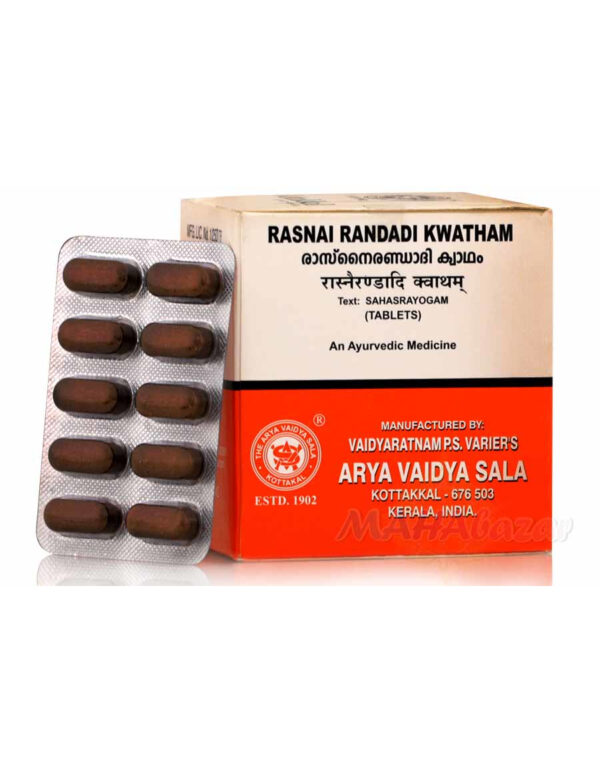 Раснаи рандади кватхам (Rasnairandadi Kwatham), Kottakkal, 100 таб.