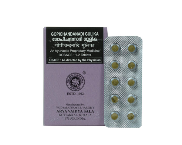Гопичанданади гулика (Gopichandanadi Gulika), Kottakkal, 100 таб.