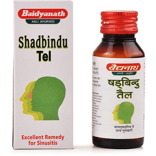 Шадбинду тел (Shadbindu Tel), Baidyanath, 25 мл.