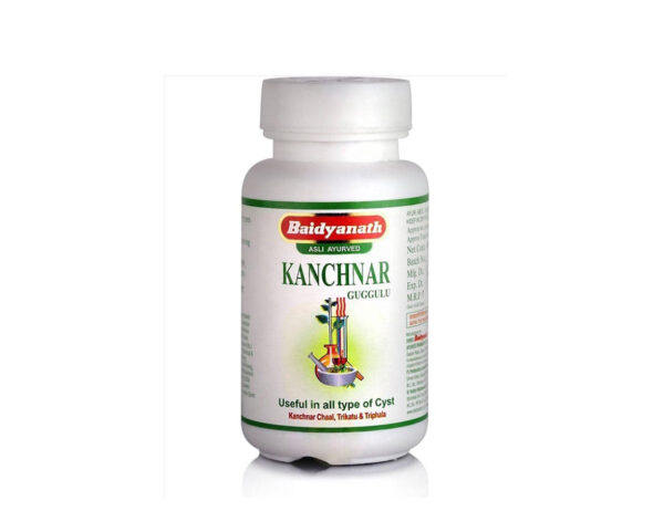 Канчнар гуггул (Kanchnar Guggulu), Baidyanath, 80 таб.