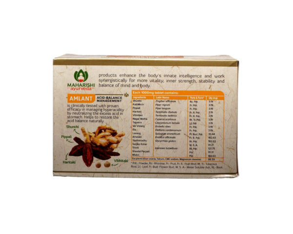 Амлант (Amlant) Maharishi Ayurveda, 60 таб. — изображение 2