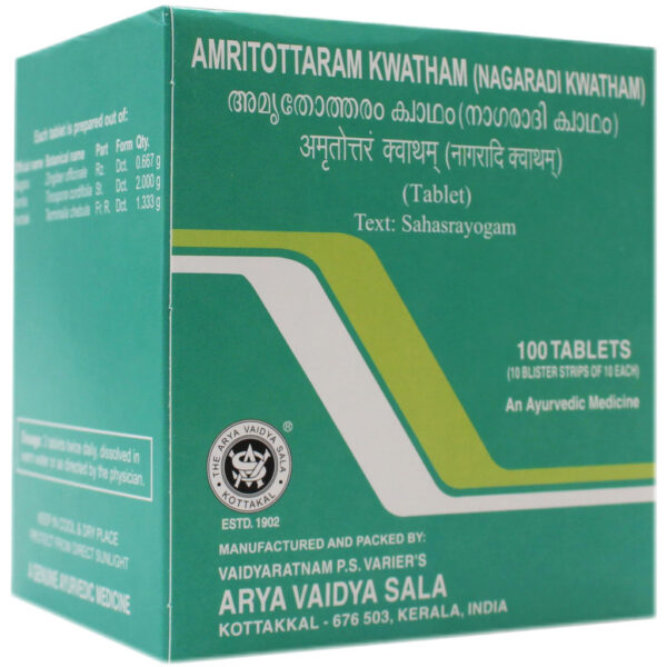 Амритоттарам кватхам (Amritottaram Kwatham Kottakkal) 100 таб