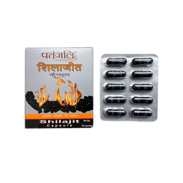 Shilajit, Patanjali (Шиладжит, Патанджали), 20 капсул