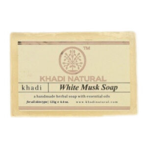 Мыло Белый Мускус (White Musk Soap Khadi) 125 гр