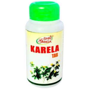Карела Shri Ganga — натуральная аюрведическая добавка с экстрактом горькой тыквы для нормализации сахара и очищения крови.