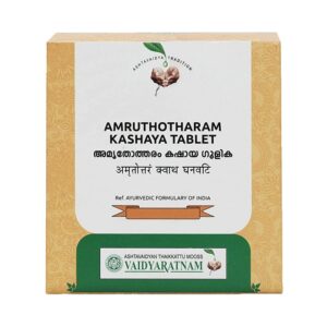 АМРУТОТАРАМ КАШАЯ (AMRUTHOTHARAM KASHAYA GULIKA VAIDYARATNAM), 100 таб